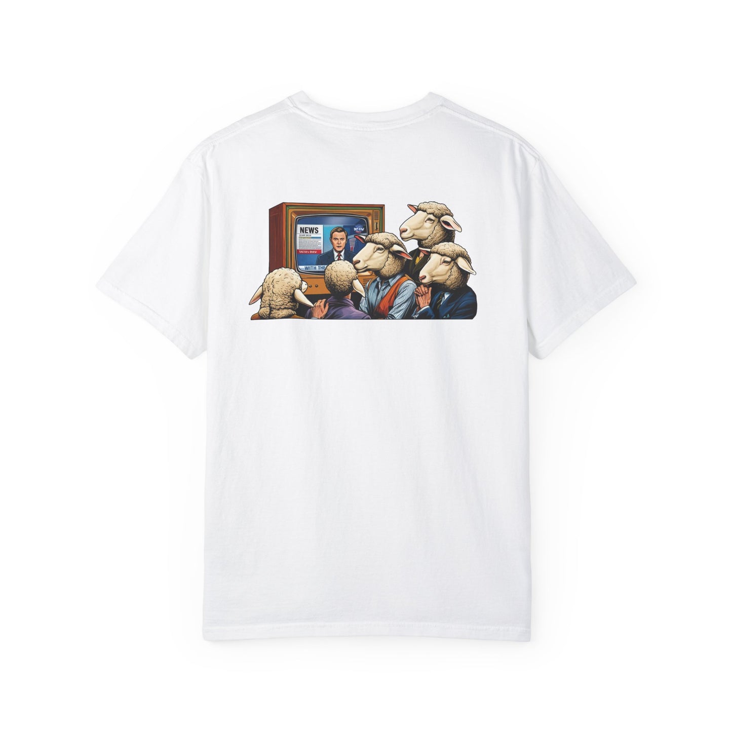 Sheeple Unisex Garment-Dyed T-shirt
