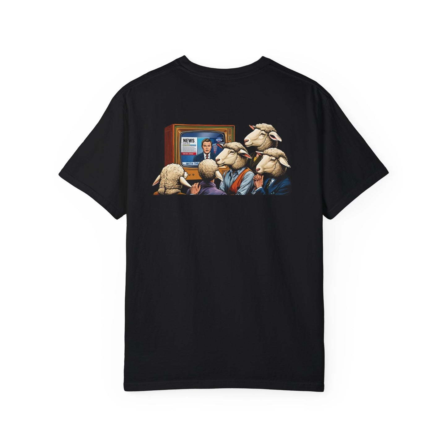Sheeple Unisex Garment-Dyed T-shirt