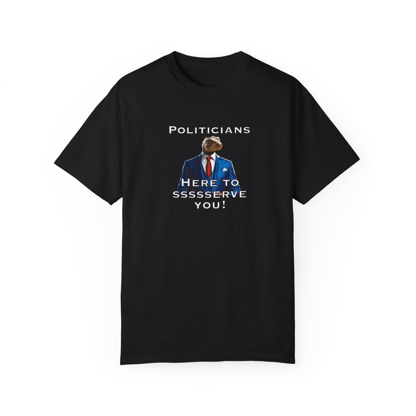 Ssssssserve logo Unisex Garment-Dyed T-shirt
